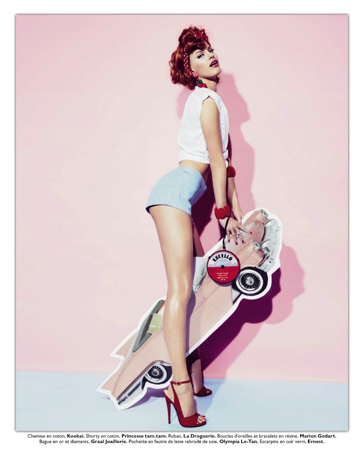 Pin-up Story by Marc Philbert for Grazia Mag!